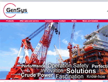 Tablet Screenshot of gensysgroup.com